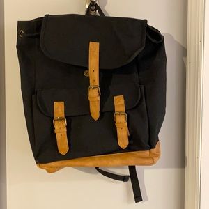 Black backpack